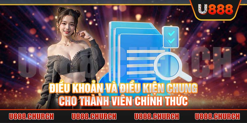 Điều khoản và điều kiện chung cho thành viên chính thức